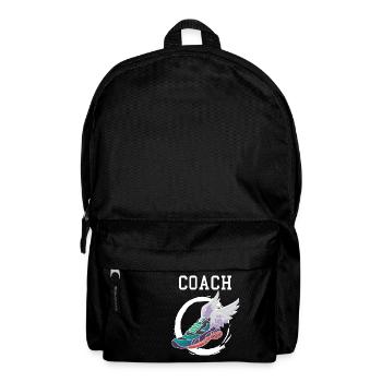 Track and Field Leichtathletik Coach Geschenk - Rucksack - Schwarz - Vorne