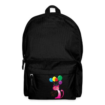Cat Help me, Help me - Backpack - black - Front