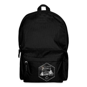 Je déteste les gens - Je déteste les gens - Sac à dos - noir - Devant