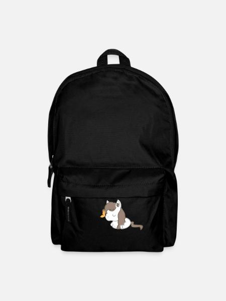 Pferd - Pferde T-Shirt - Pferde - Schmetterling - Rucksack - Schwarz