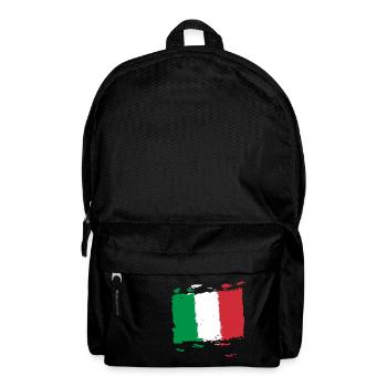 Italia bandiera - Italy flag - Italy flag - Backpack - black - Front