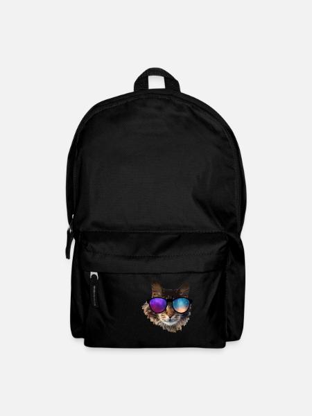 Katze - Rucksack - Schwarz