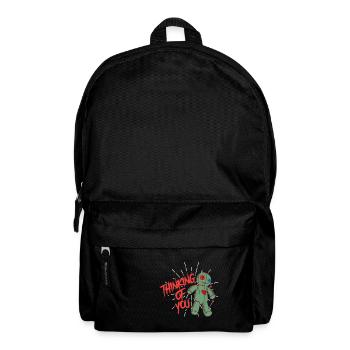 Halloween Vaudou - Penser à vous - Sac à dos - noir - Devant