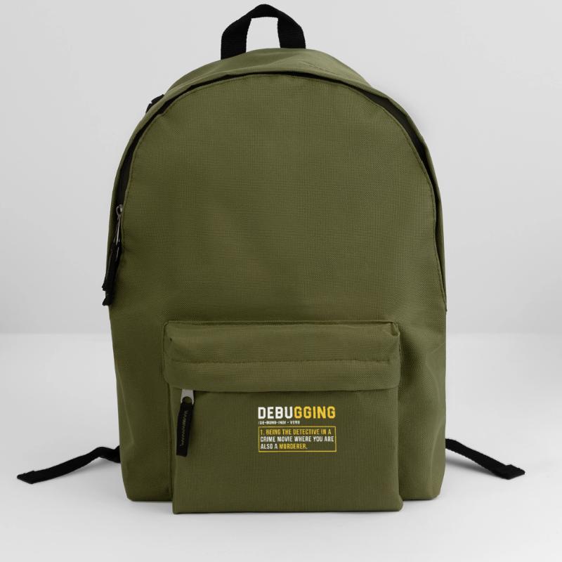 Debugging Programming Programmer Gift Backpack