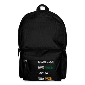 IRELAND - LUCK - DATING - SINGLE - Backpack - black - Front