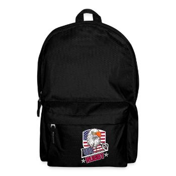 USA rugby football - Backpack - black - Front