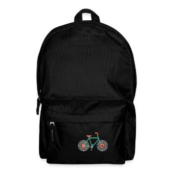 Riding Vinyl v2 - Rucksack - Schwarz - Vorne