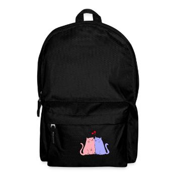 cats - Backpack - black - Front