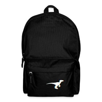 Psychedelisches TRex Dinosaurier-Entwurfs-Geschenk für - Rucksack - Schwarz - Vorne