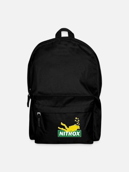 Nitroxtauchen Taucher Buddy Sport Geschenk - Rucksack - Schwarz
