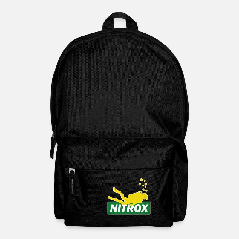 Nitroxtauchen Taucher Buddy Sport Geschenk - Rucksack - Schwarz
