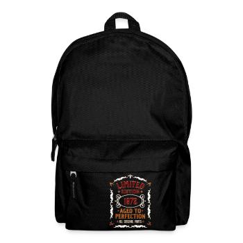Born in 1972 - Birthday born in 1972 - Backpack - black - Front