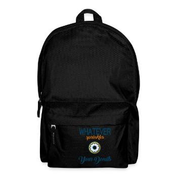 Tout ce qui saupoudre vos beignets - Sac à dos - noir - Devant