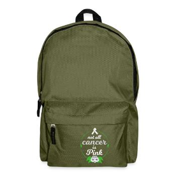 Lutte contre le cancer Sort Not All Cancer Is Pink - Sac à dos - vert olive - Devant