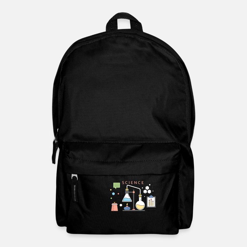 Science, Chemistry, Student - Backpack - black