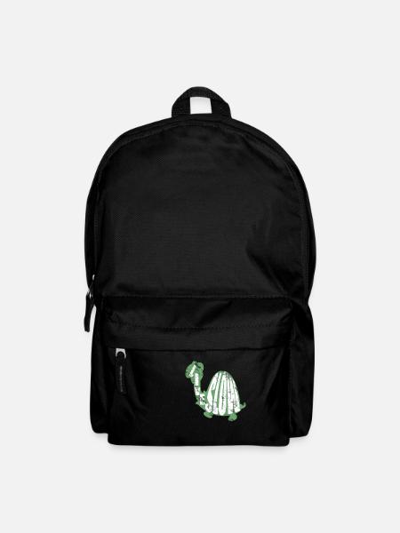 Schildkröte - Rucksack - Schwarz