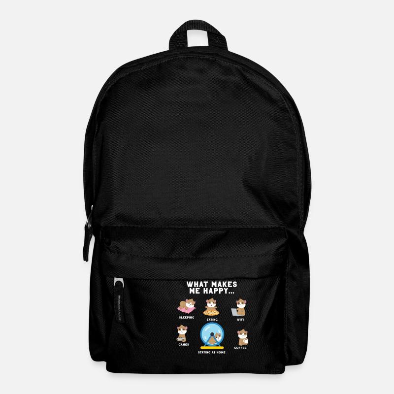 Cochon d'Inde - Cochon d'Inde - Introverti - Sac à dos - noir