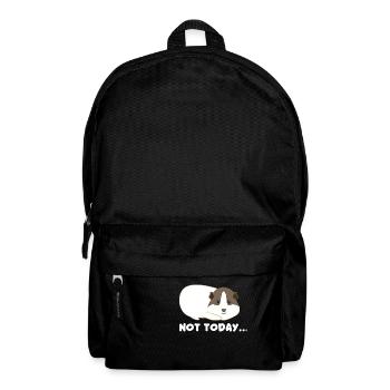 Meerschwein - Meerschweine - Laune - Faul - Rucksack - Schwarz - Vorne