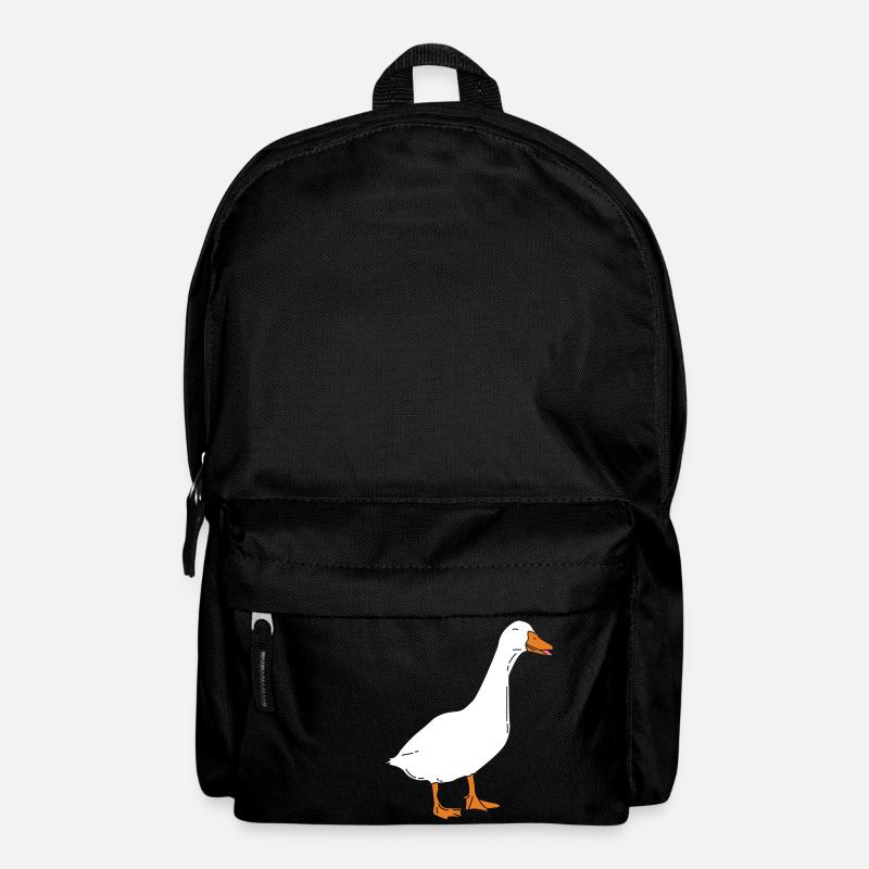 Gans - Gänse Ente Vogel Enten Geschenke - Rucksack - Schwarz