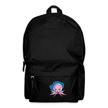Space Astronaut Octopus - Backpack - black - Front