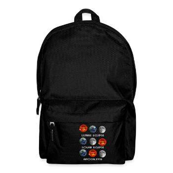 Lunar Eclipse Solar Eclipse Apocalypse - Backpack - black - Front