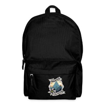 Der Berg ruft Mountain is Calling Klattern - Rucksack - Schwarz - Vorne
