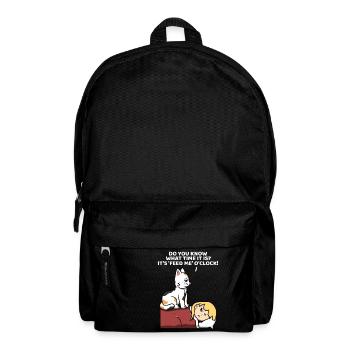 Funny Cat Kitty Kitten For Cat Lovers - Backpack - black - Front