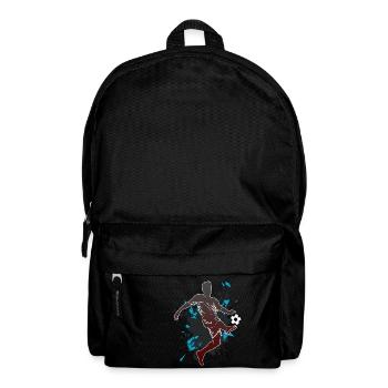 Football soccer footballer football shirt gift - Backpack - black - Front