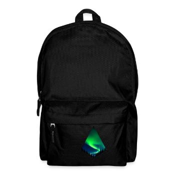 Aurora Borealis - Polarlichter - Rucksack - Schwarz - Vorne