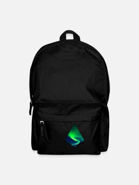 Aurora Borealis - Polarlichter - Backpack - black