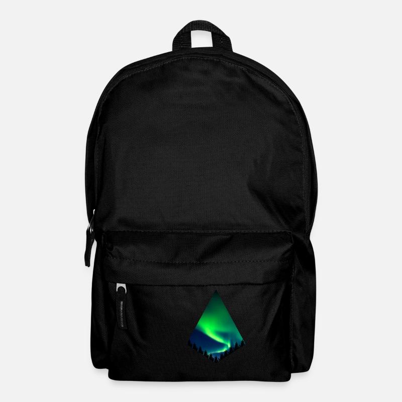 Aurora Borealis - Polarlichter - Backpack - black