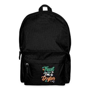 Tierarzt Geschenk | Tiermediziner - Rucksack - Schwarz - Vorne