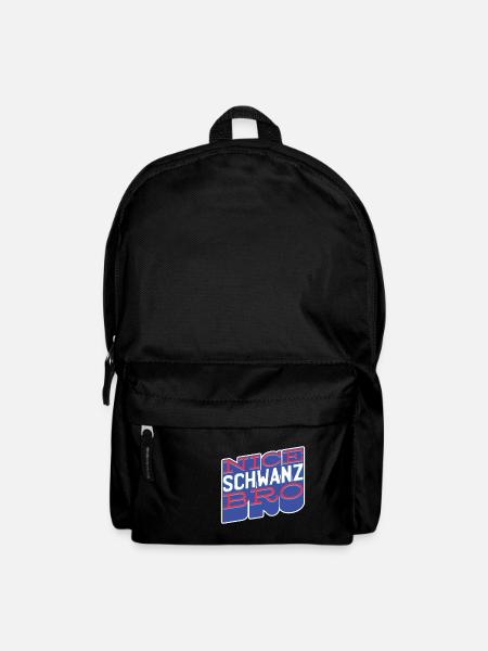 Nice Schwanz Bro - Rucksack - Schwarz