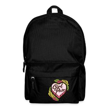 Girl Pwr girl power girl women's evening darling - Backpack - black - Front