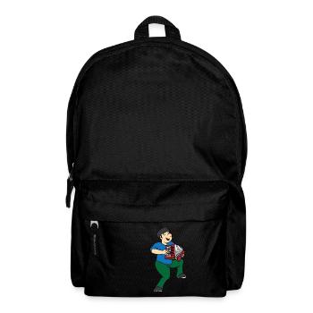 Akkordeon Akkordeonist T Shirt Geschenk Spielen - Rucksack - Schwarz - Vorne