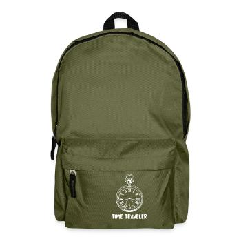 Time Traveler Watch - Backpack - olive green - Front