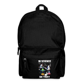 Science scientist mice chemistry physics - Backpack - black - Front