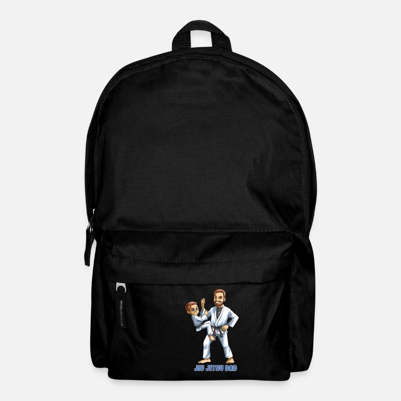 BJJ Dad-BJJ Jiu-Jitsu, grappling and MMA - Backpack - black