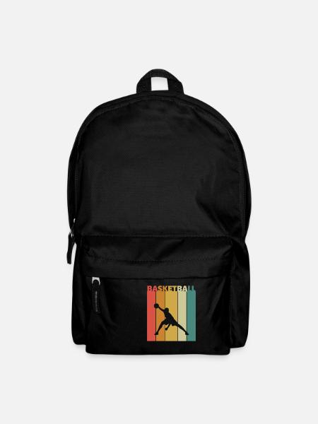 Player sport basketball lover gift idea - Backpack - black