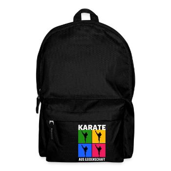 Karate Shirt Geschenkidee Karate-Kämpfer Trainer - Rucksack - Schwarz - Vorne