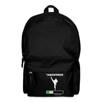 Martial Arts Taekwondo Geschenkidee Kampfsportler - Rucksack - Schwarz - Vorne