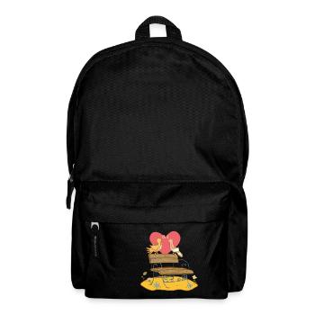 Birds in love - Backpack - black - Front