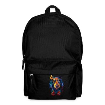 Dachshund gift for Dachshund mom - Backpack - black - Front