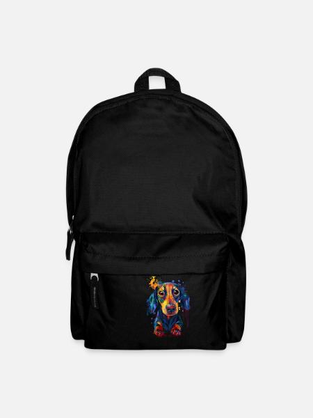 Dachshund gift for Dachshund mom - Backpack - black