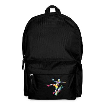 Saut de handball - Sac à dos - noir - Devant