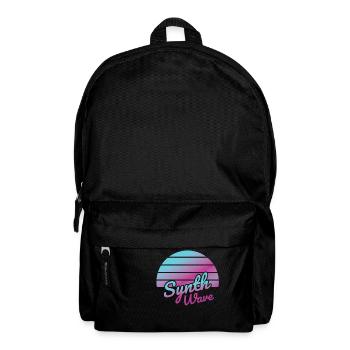 amateur de musique de synthé - Sac à dos - noir - Devant