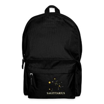 Astronome Sagittaire Constellation du zodiaque ou Sagittaire - Sac à dos - noir - Devant