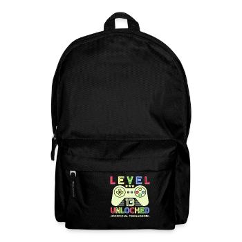 Adolescent officiel débloqué de niveau 13 - Sac à dos - noir - Devant