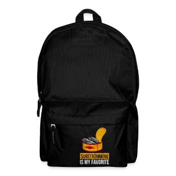 Tenue drôle de surstromming - Sac à dos - noir - Devant