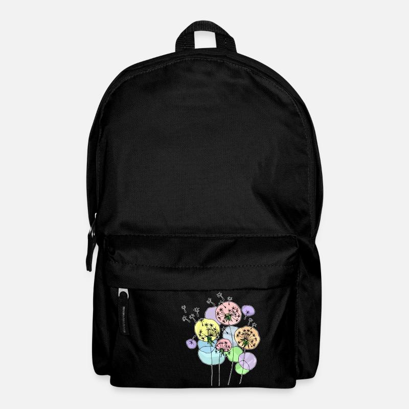 Löwenzahn - Rucksack - Schwarz